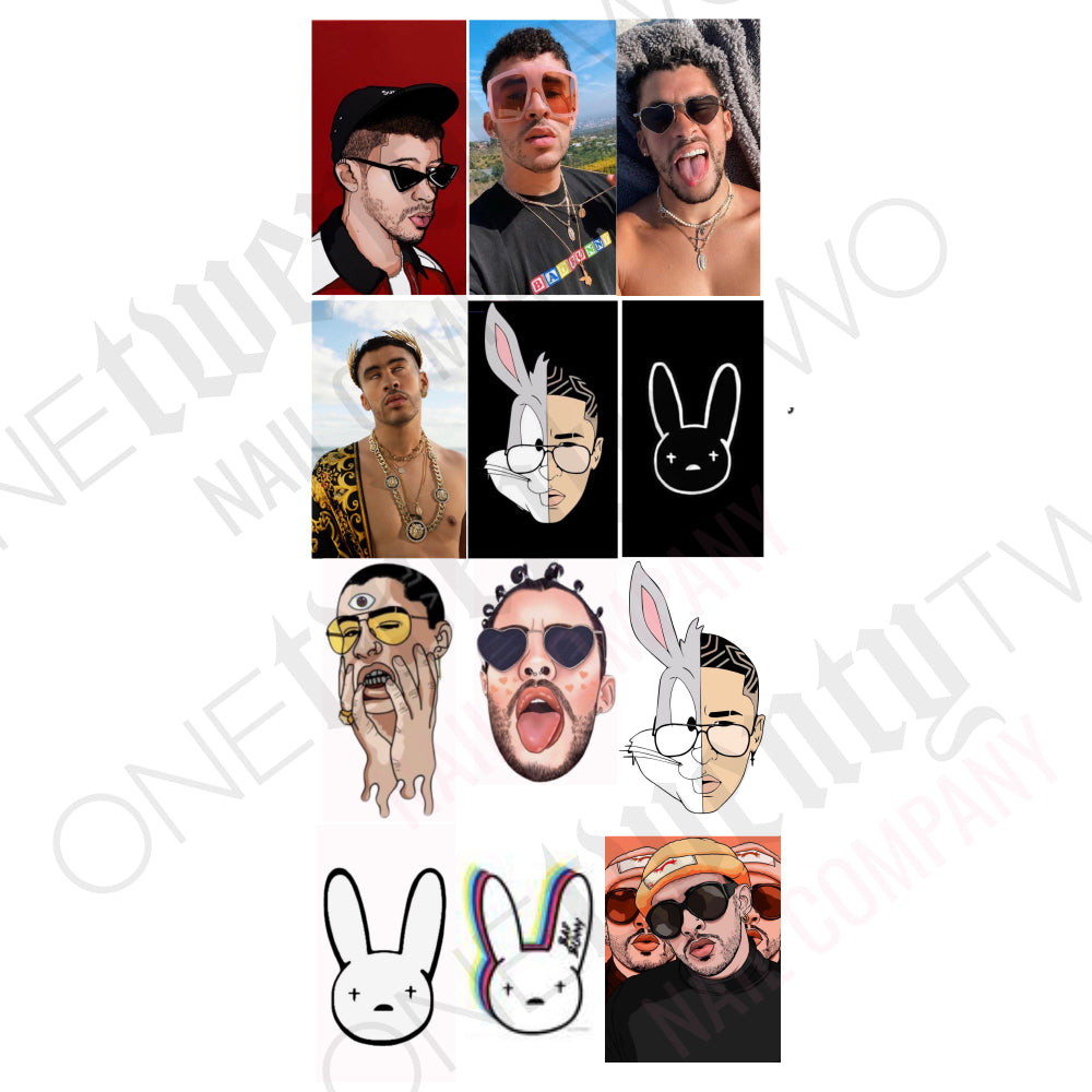 Bad Bunny 1 | Latino Reggaeton | Decals