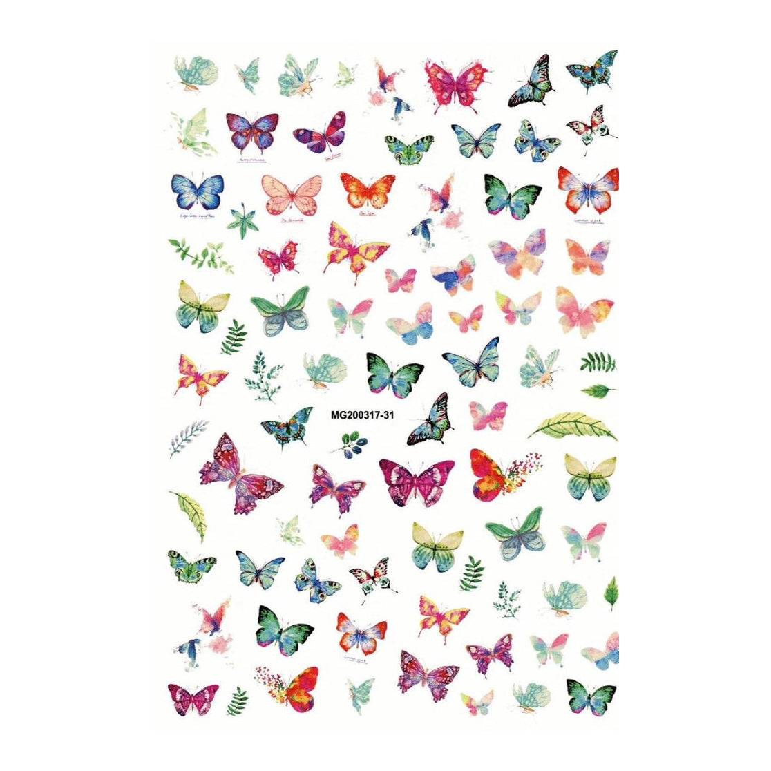 Butterfly Stickers 09