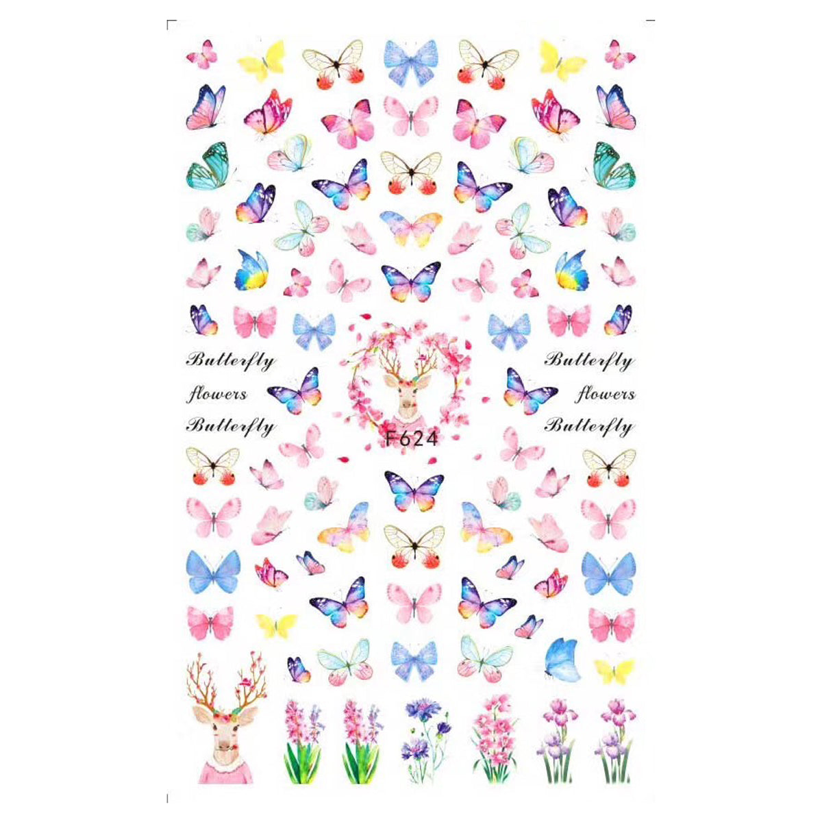 Butterfly Stickers | F624