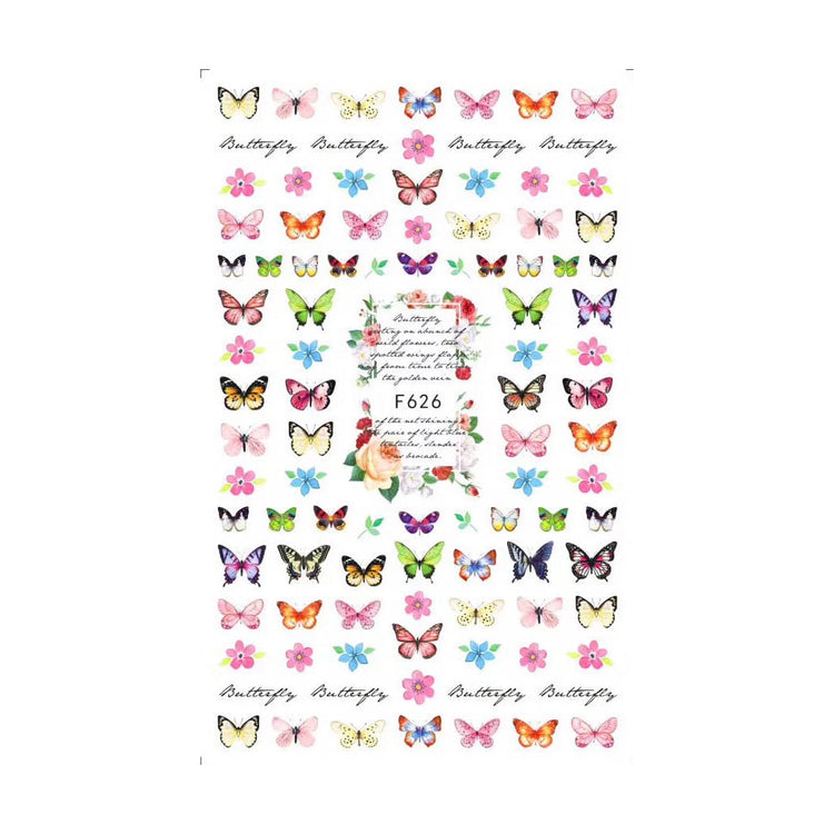  Butterfly Stickers | F626