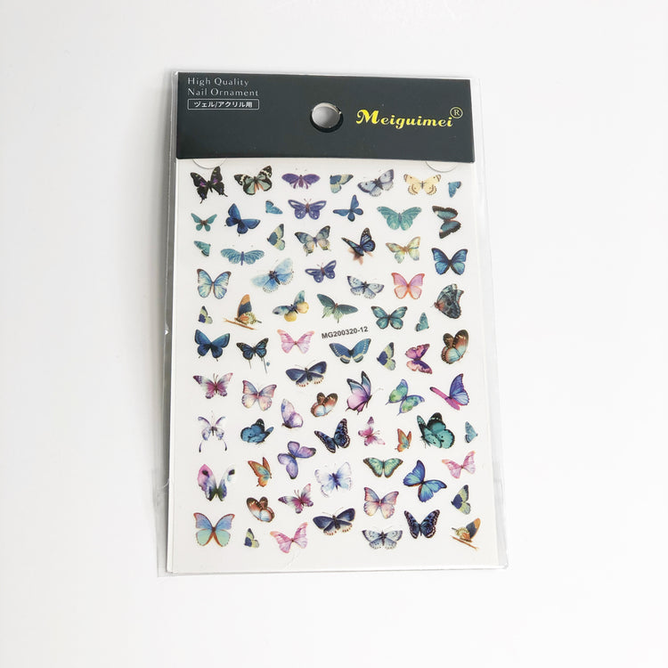  Butterfly Stickers | 12