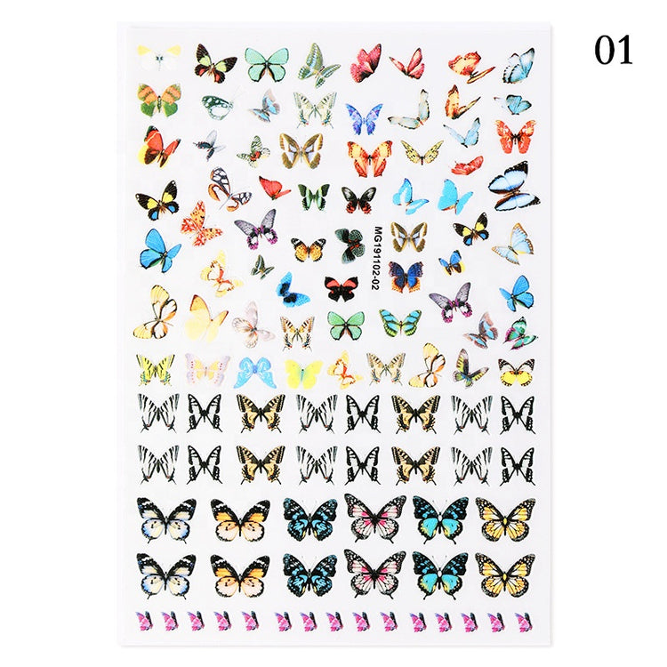  Butterfly Stickers 02