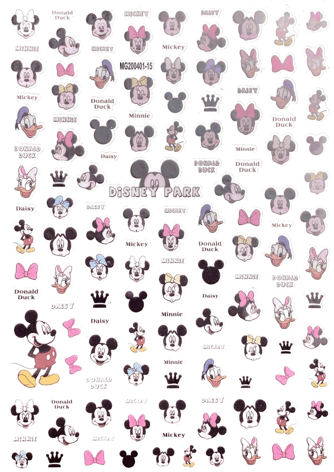 Disney Mixed Character Stickers | 15