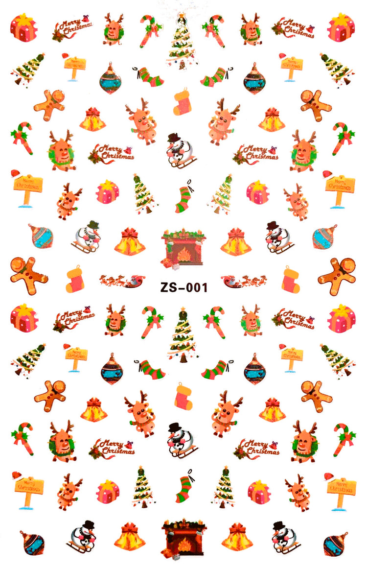  Christmas Stickers | ZS-01