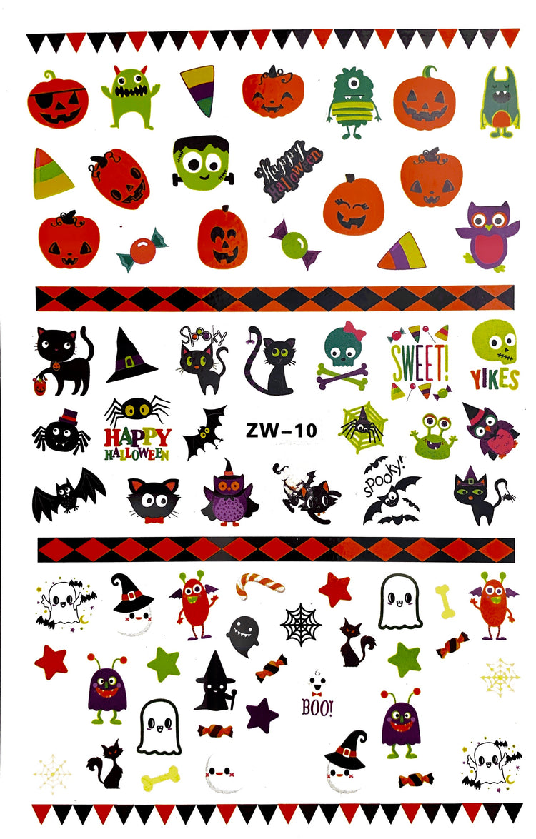  Halloween Decals | ZW-10