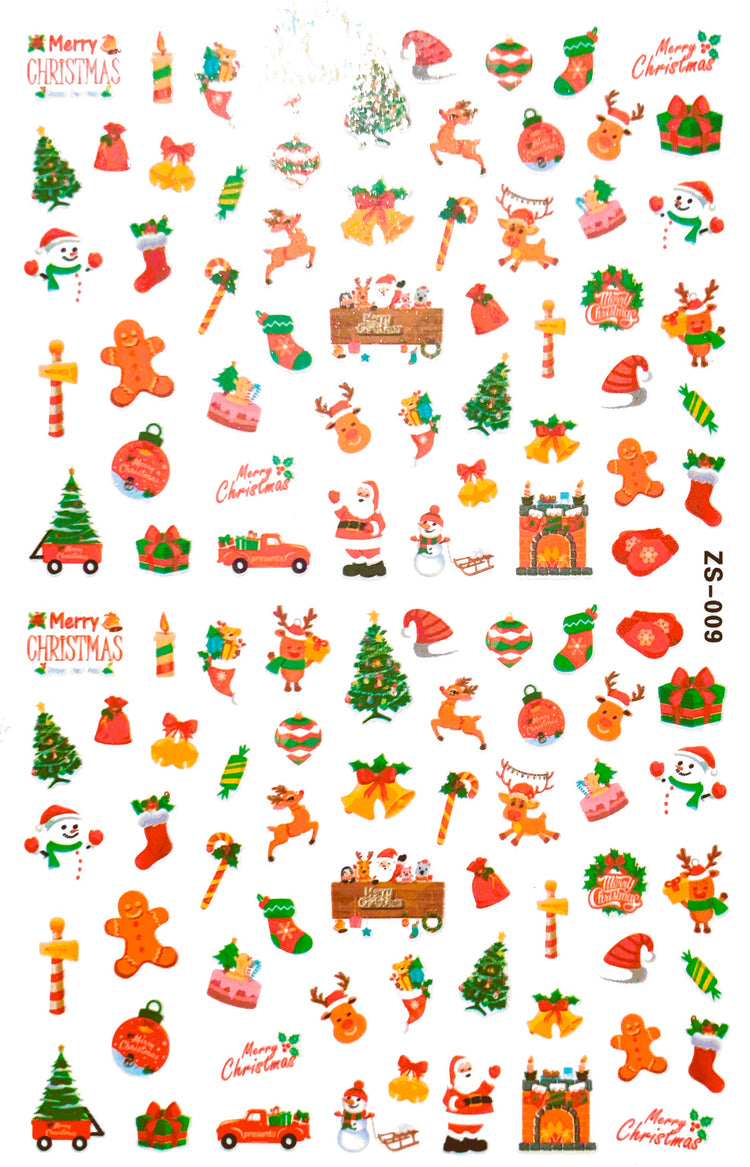  Christmas Stickers | ZS-09