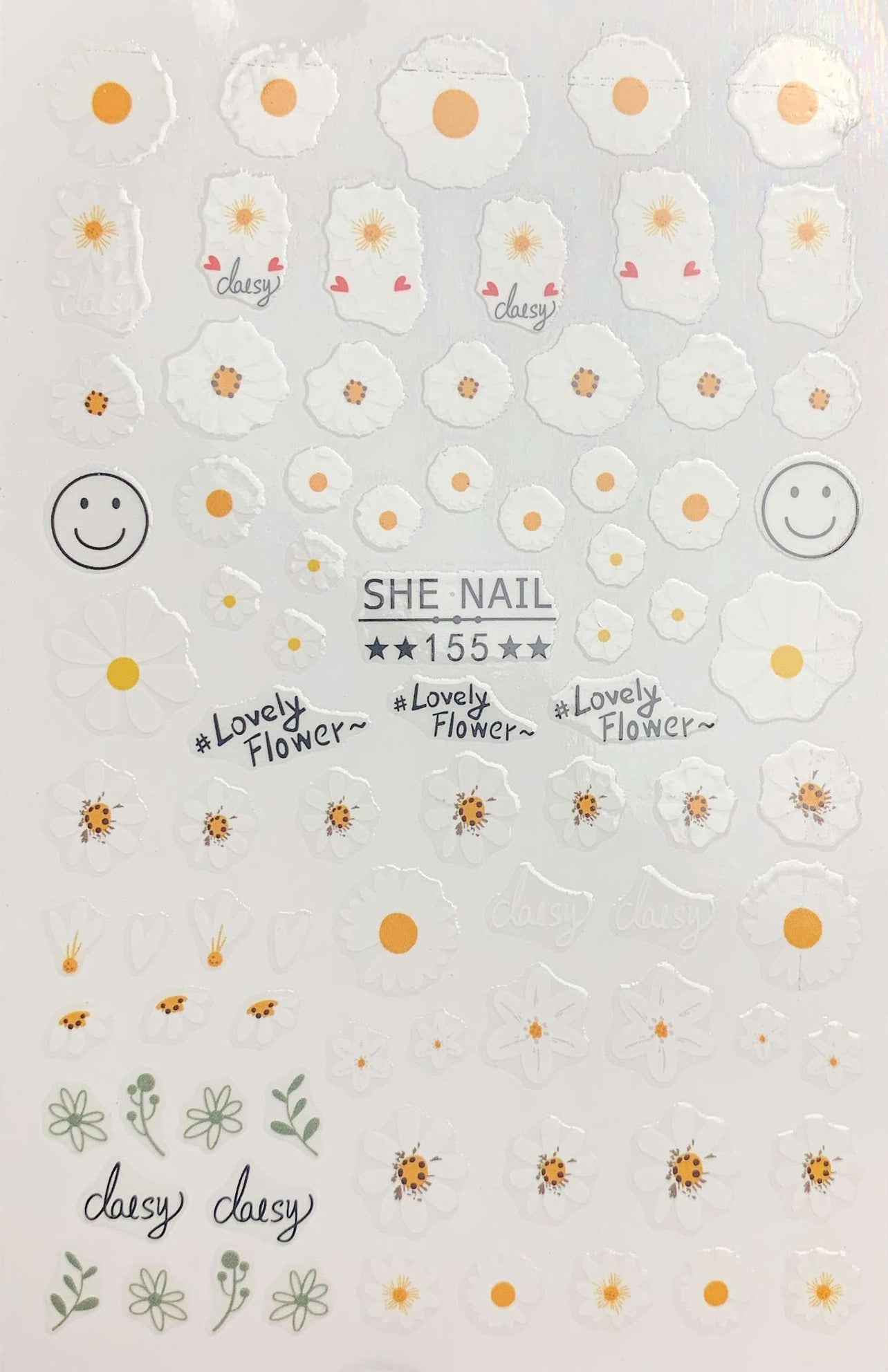 Daisy Flower Stickers |155