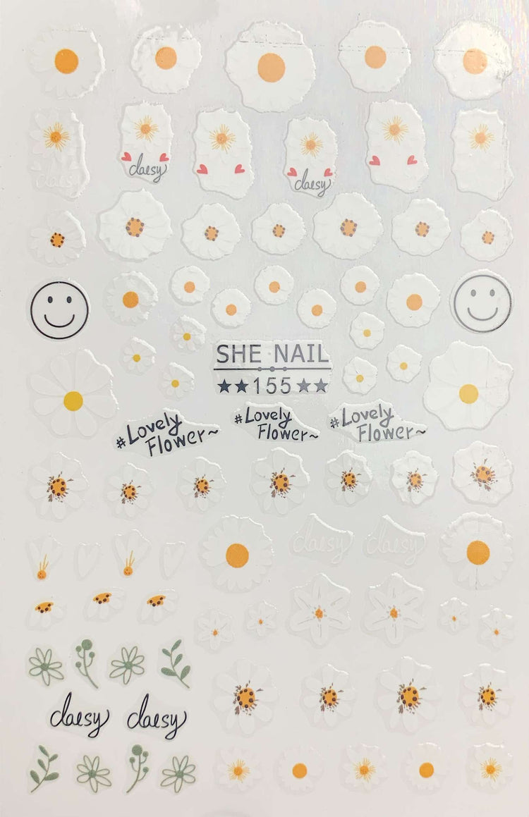  Daisy Flower Stickers |155