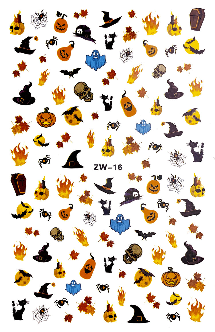  Halloween Decals | ZW-16