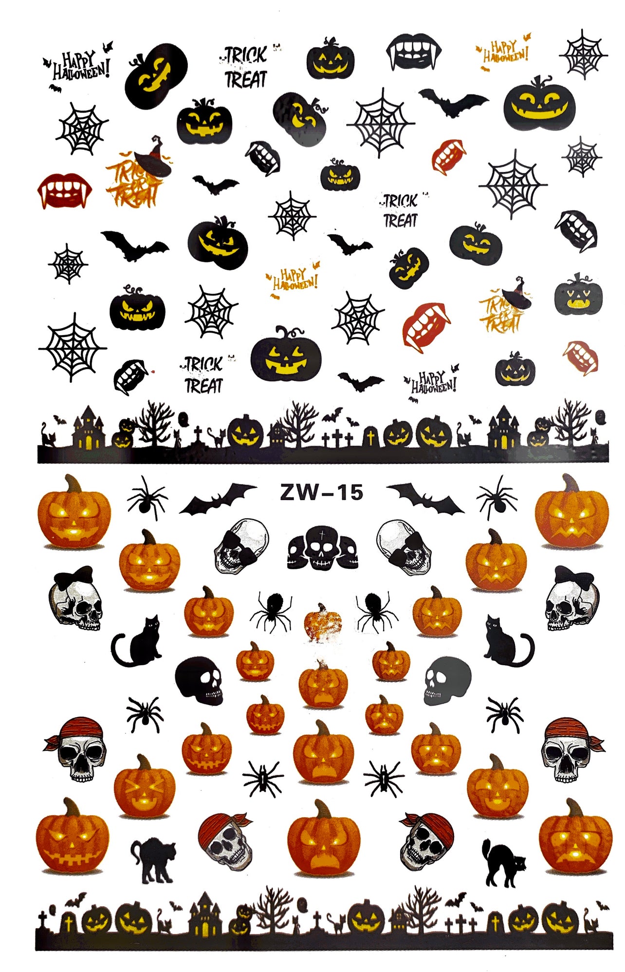 Halloween Decals | ZW-15