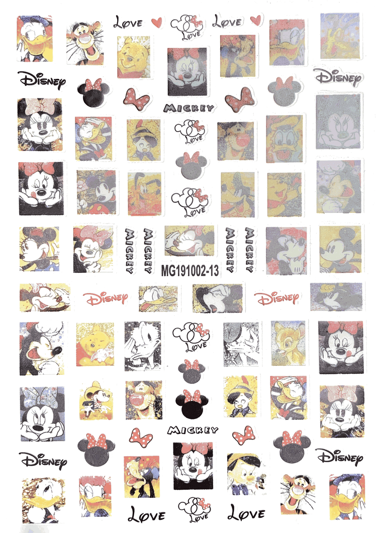  Disney Mixed Character Stickers | 13