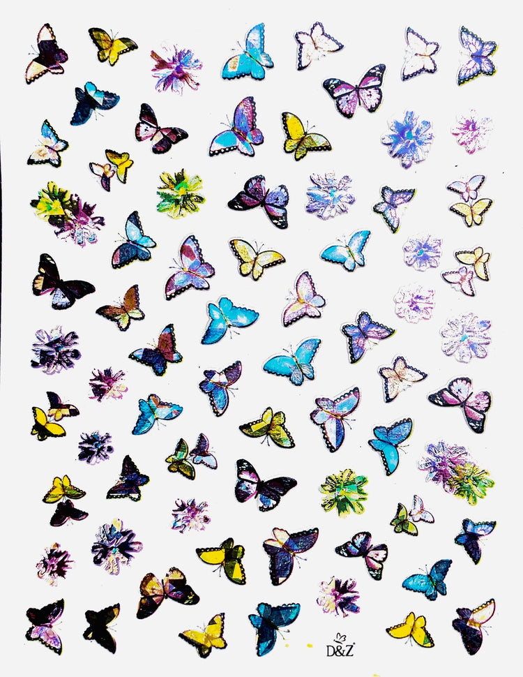  Holo Butterfly Stickers | 02