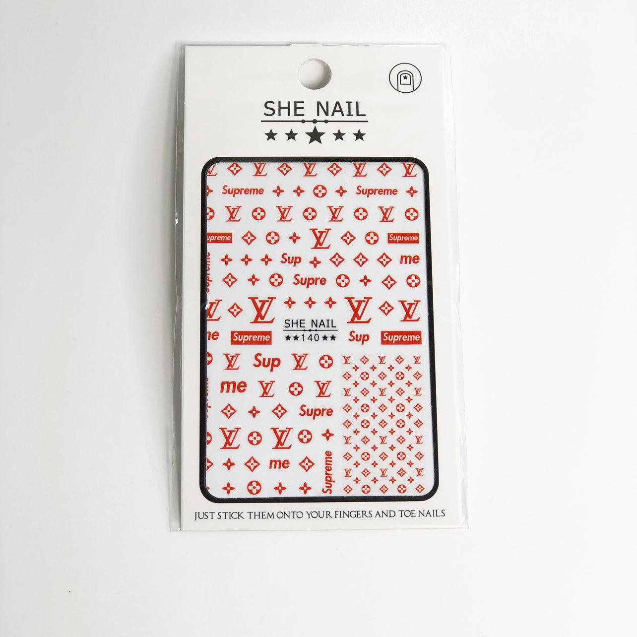 Fashion Stickers Red | 140