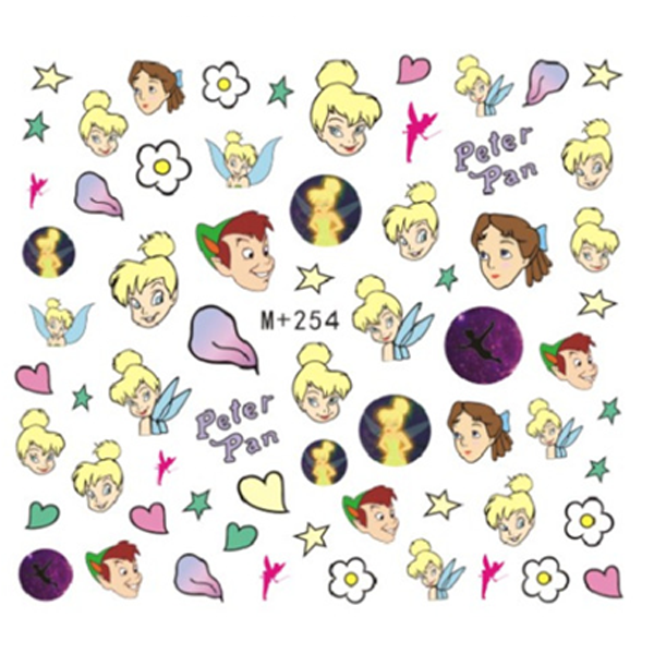 Peter Pan / Tinker Bell Water Decals | Disney | M+ 254