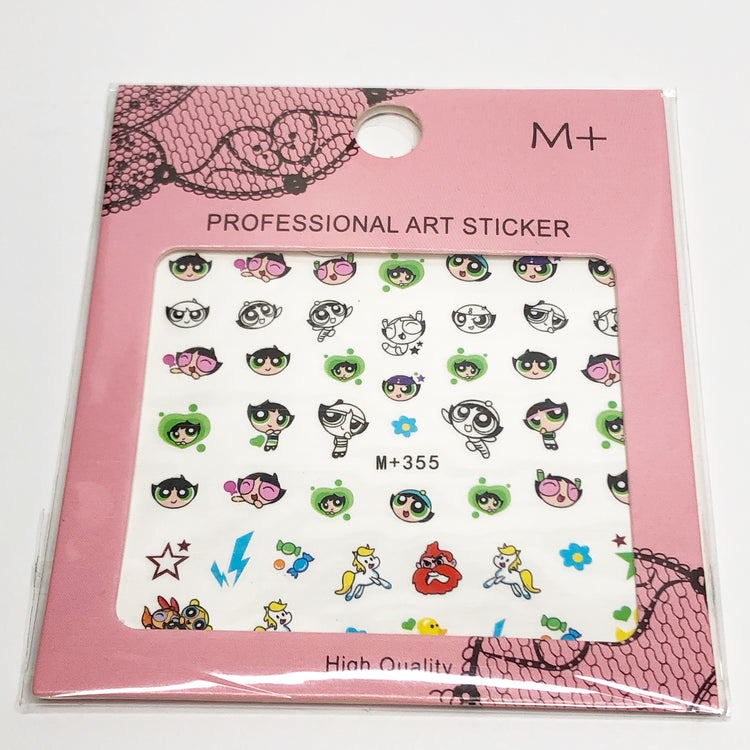  Power Puff Girls, Buttercup Stickers (M+355)