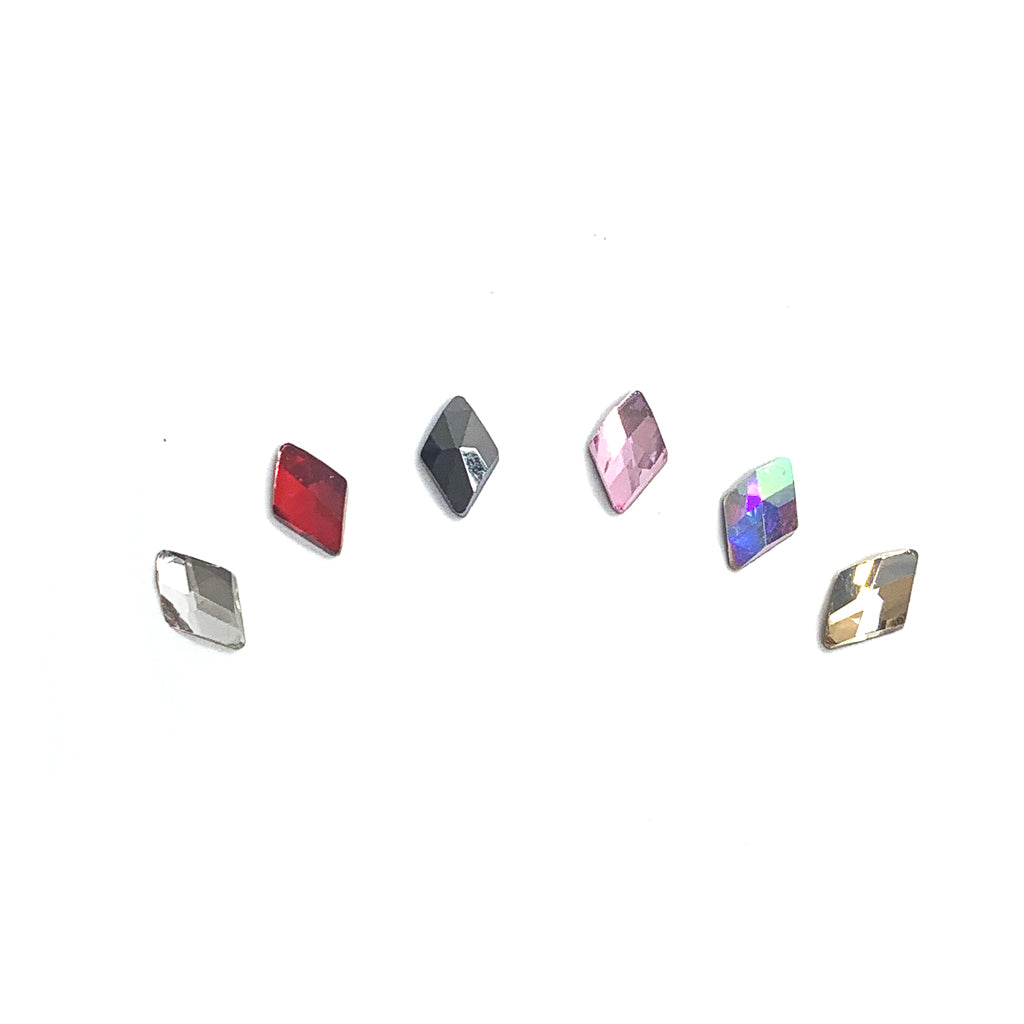 Rhombus Crystal Pack (NON-SWAROVSKI), 60-pcs