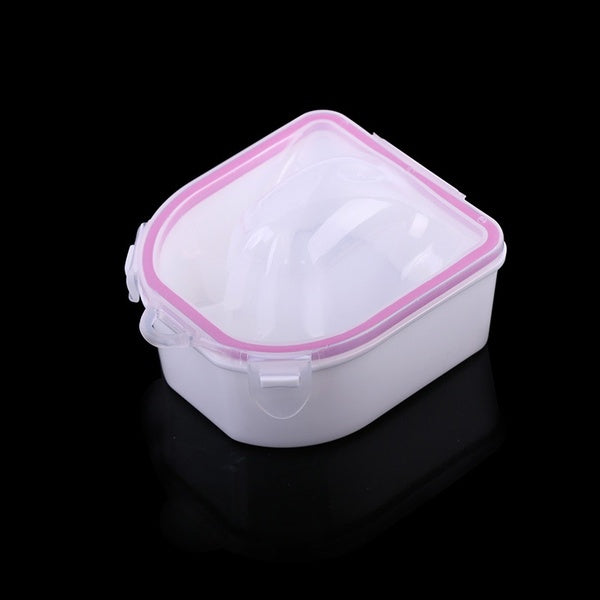 Manicure Remover Tray Soaking Bowl, Pink