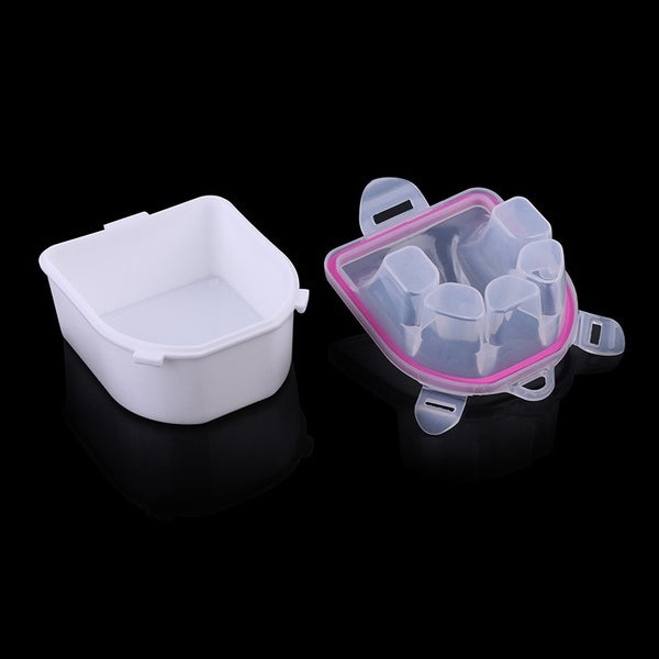 Manicure Remover Tray Soaking Bowl, Pink